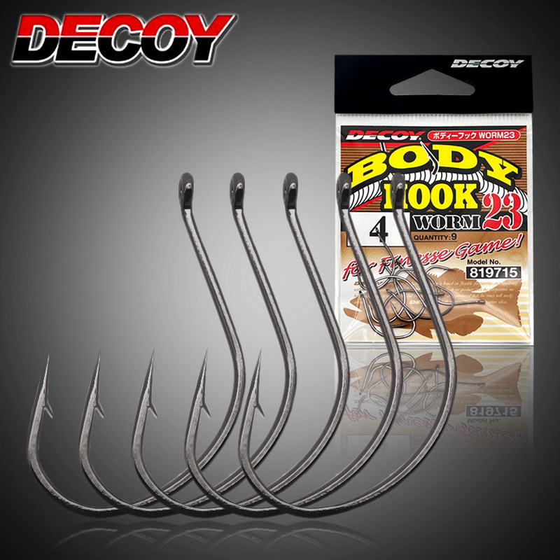 Japan DECOY Katsuichi WORM23 wacky hook barb soft bait soft worm hook fish hook anti-hanging luya hook