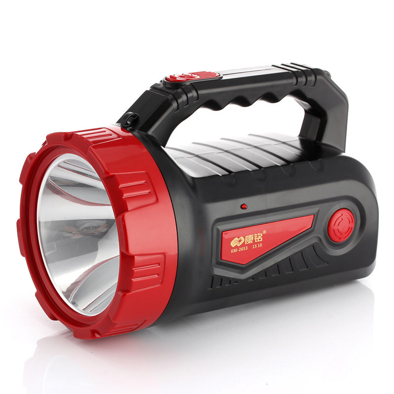 ConnameLED intense light flashlight far-shot rechargeable ultra-bright home army remote hand light big flashlight searchlight