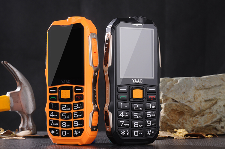 Yaao 6800S ba chống điện thoại cũ ầm ĩ ký tự dài chờ tự động ghi âm cuộc gọi điện thoại chuyển phát nhanh - Điện thoại di động iphone 7 thường