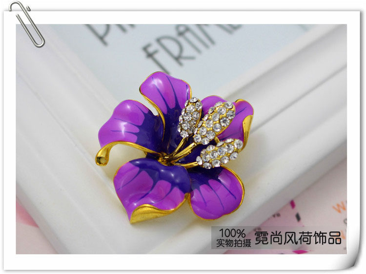 Broche femme en Zircon diamant - Ref 1178087 Image 19