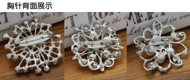 Broche femme en Zircon diamant - Ref 1184159 Image 12