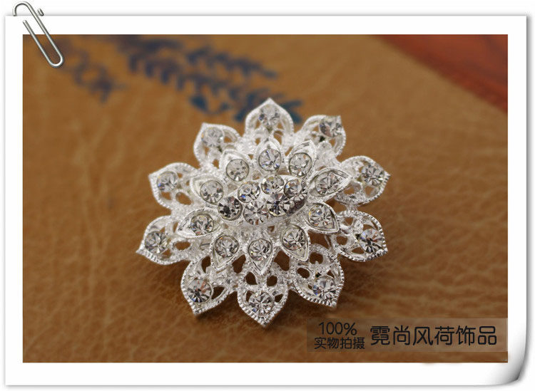 Broche femme en Zircon diamant - Ref 1177517 Image 18