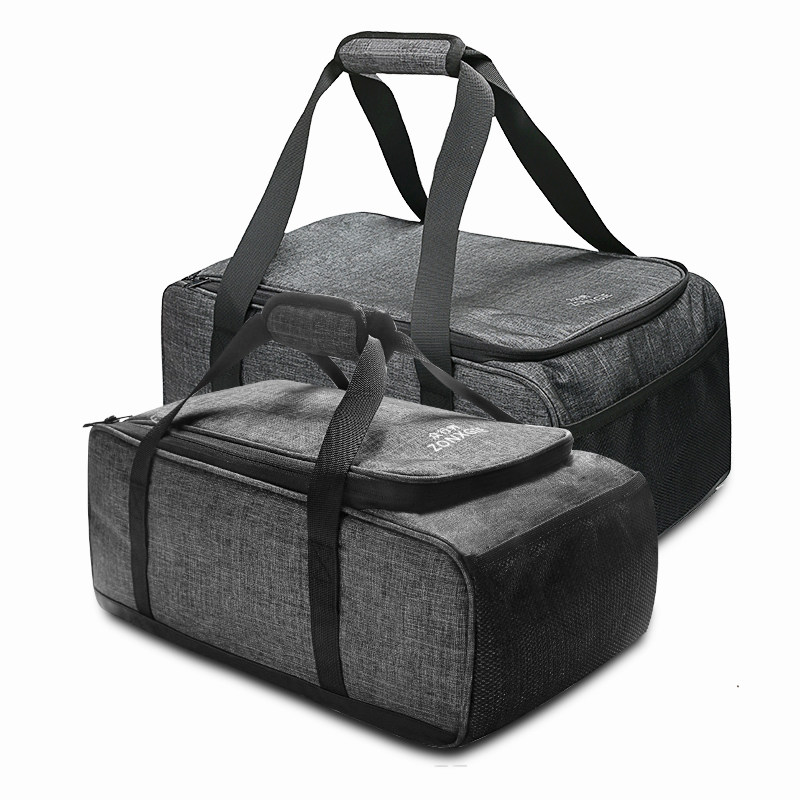 Outdoor dew revenue bag multi-functional waterproof camping bag card type stove cooker gas tank bag thick portable crowd