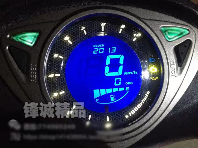 Phụ kiện sửa đổi của Yamaha Flying Eagle WISP RSZ điện tử JOG Qiaofufu LCD lắp ráp bảng LCD - Power Meter mặt đồng hồ xe wave
