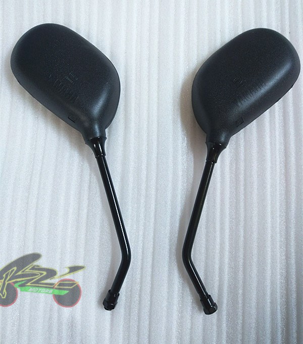Xe máy Yamaha nam Tianjian Tianzhu gương chiếu hậu Gương chiếu hậu Tianjian 10MM ốc vít dương và âm - Xe máy lại gương gương xe máy chân ngắn