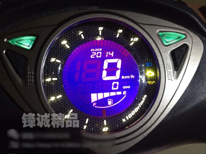 Phụ kiện sửa đổi của Yamaha Flying Eagle WISP RSZ điện tử JOG Qiaofufu LCD lắp ráp bảng LCD - Power Meter mặt đồng hồ xe wave