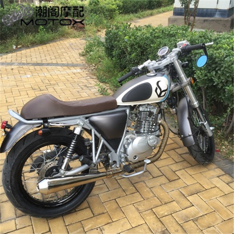 Xe máy retro sửa đổi chất lượng cao CNC cà phê cafe racer gương chiếu hậu gương tay cầm gương chiếu hậu xe máy không gương