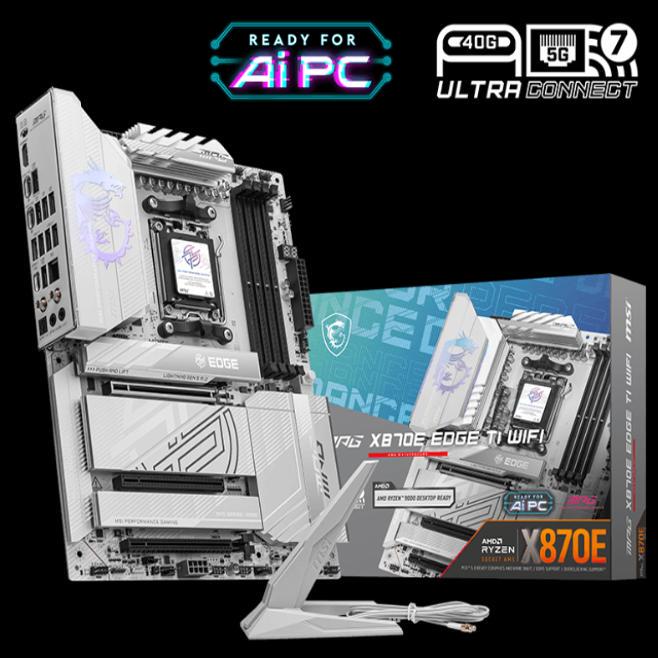 Msi Mpg X870E Edge Ti Wifi Blade Titanium Motherboard Brand New Chinese Version Supports 9800X3D