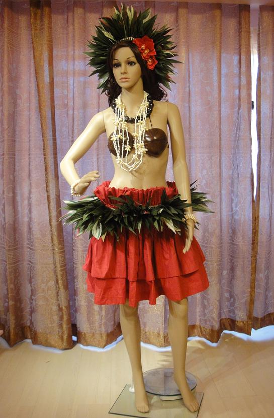 Hawaiian straw dress dance suit Traditional Tahiti Grass Skirt Dance Performance Suit Adult Performance Suit Show Costume