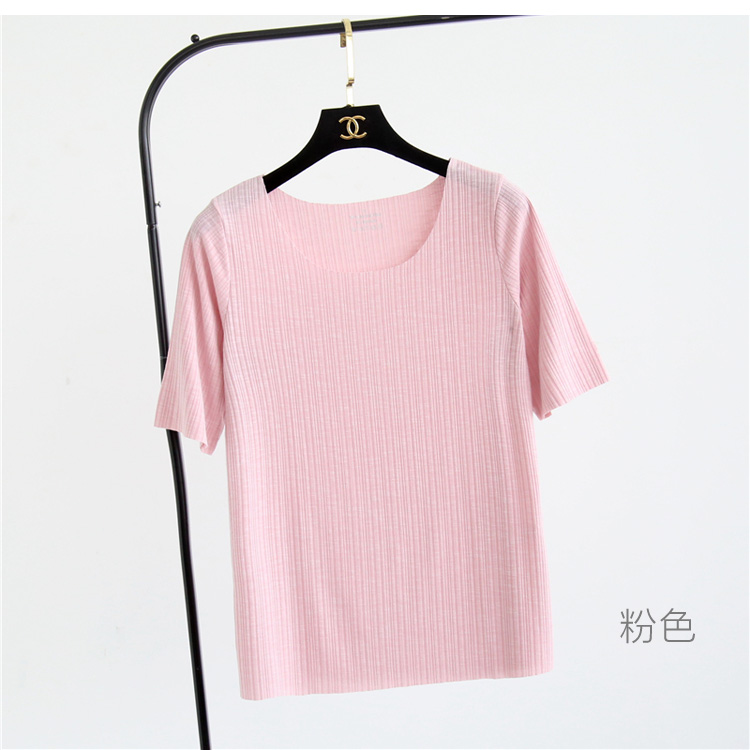 Bộ đồ ngủ liền màu Nhật Bản hàng đầu nữ mùa hè cotton mỏng phần thoáng khí Dịch vụ nhà ngắn tay có thể mặc bên ngoài áo thun do ngu
