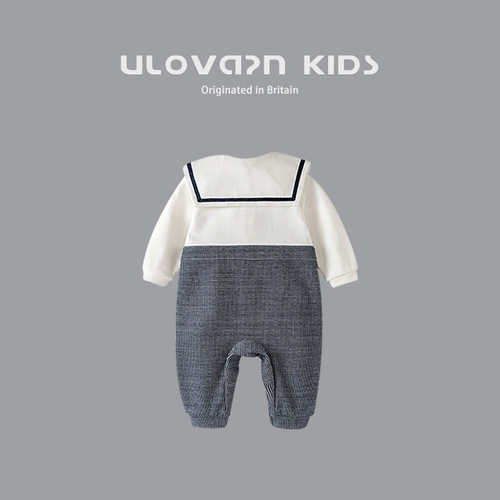 Японская детская одежда Ulovazn ~ Детский костюм 100-дневный джентльмен для детской одежды мода однолетняя мальчика