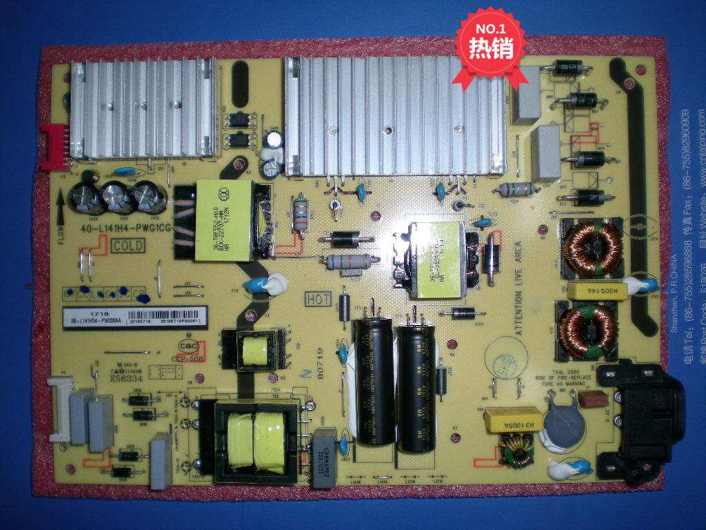 Liquid crystal TCL BRAND NEW ORIGINAL 55C2 POWER BOARD 40-L141H4-PWG1CG 08-L141H54-PW220AA