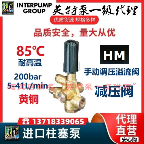 (Agent Direct Camp) Interpump Int HM Pressure Pressure Pressure Relief overflow valve Italy W2141-Taobao