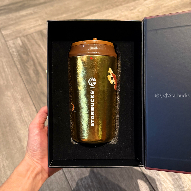 Starbucks Cup 2026 Shaanxi Museum Co-Branded Titanium Cup with Rotating Lid Coffee Cup Insulated Desktop Office Water Cup Starbucks Cup 2026 Shaanxi Museum Co-Branded Titanium Cup with Rotating Lid Coffee Cup Insulated Desktop Office Water Cup