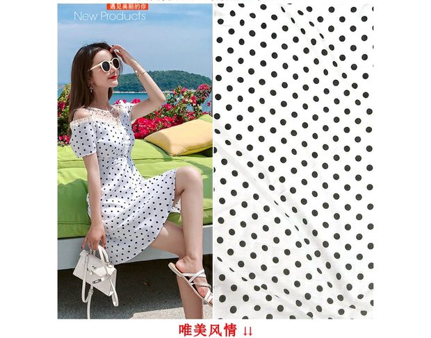 2018 mới lụa bông rayon vải quần áo lụa dâu bông mùa hè ở nhà đồ ngủ vải bông ăn mặc trang phục - Vải vải tự làm vải họa tiết thổ cẩm