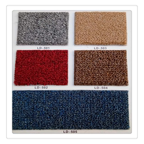 Polypropylene Large Circle Suede Carpet Blue Black Black Red Grey Carpet Full Laid Thickened Mesh Bottom Carpet Office Carpet