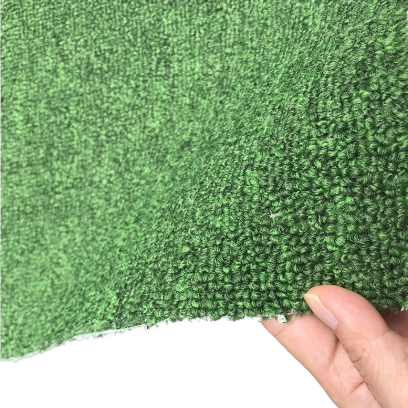 Pumi pure color grey ring suede carpet resistant to dirty workshop factory ground protection machine table surface can cut rug