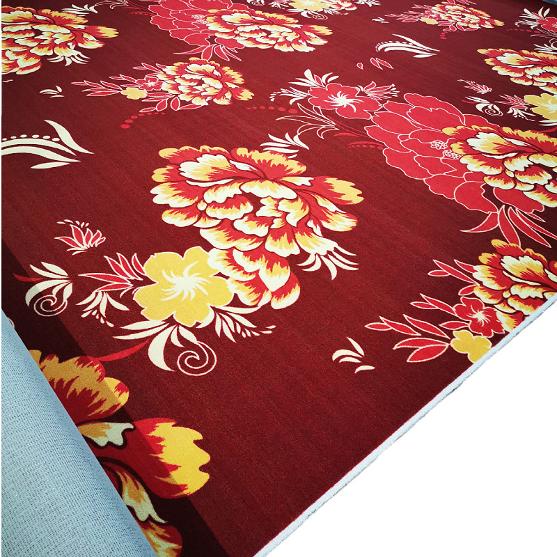 Custom Carpet Guesthouse Hotel Full Laid Circle Suede Printed Jacquard 4 m Width can cut KTV Shadow theatre rectangle