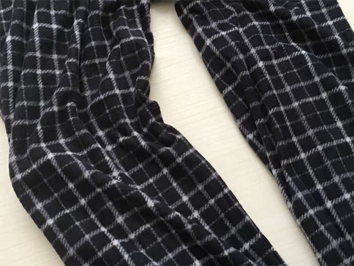 Đàn ông mùa thu và mùa đông ấm áp kẻ sọc nhà giải trí nhà quần pyjama quần nhung mịn nhà quần đồ lót nam
