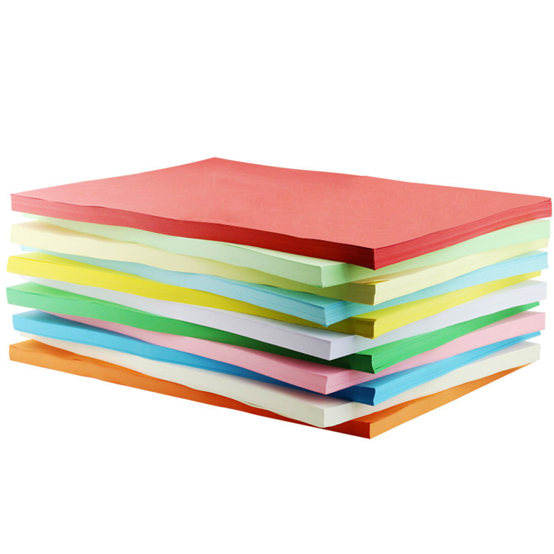 Multi-province color A4 80G printing photocopy paper pink A4 paper various colors photocopy paper 500 sheets