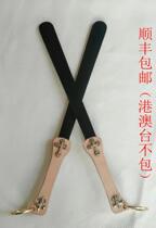 spa hand slapping eroy items couple flirts with pp real cow leather pat on the leather whip alternative private toy leather pat