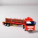 Toy car that pulls wood, children's large truck, large boy's trailer, transport flatbed truck, container truck