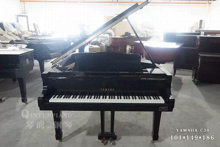 Đàn piano trung cổ Nhật Bản Yamaha Yamaha C3B màu đen tam giác phòng hòa nhạc chuyên nghiệp cao cấp - dương cầm