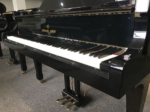 Sống đàn piano [bầu cử] Nhật SỬ DỤNG XE đàn piano SHIGERU.KAWAI Kawa Yi SK-2 tam giác đen - dương cầm 	giá 1 chiếc đàn piano	