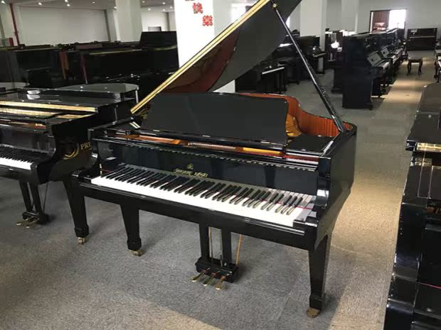 Sống đàn piano [bầu cử] Nhật SỬ DỤNG XE đàn piano SHIGERU.KAWAI Kawa Yi SK-2 tam giác đen - dương cầm 	giá 1 chiếc đàn piano	