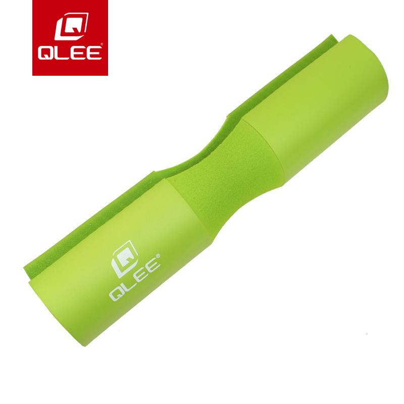 qlee barbell guard cushion deep squat shoulder button cushion sleeve weight mat shoulder thick barbell set 1302