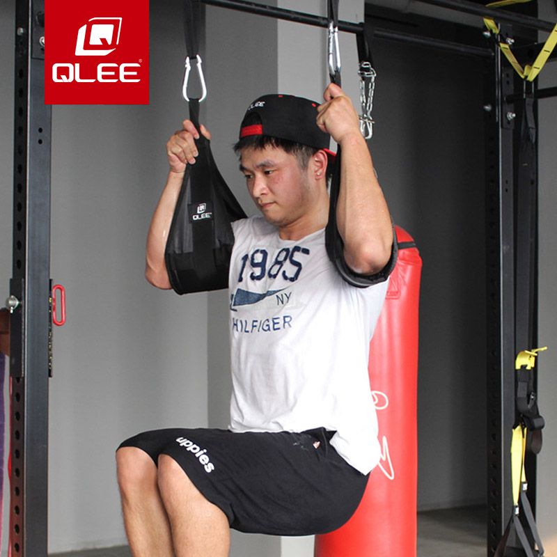 Abdominal muscle band suspension training with cantilever with receiving abdominal exercise training indoor home fitness equipment cantilevered with harnesses