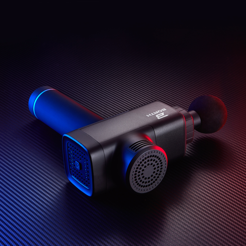 BORTH Deep Muscle Relaxer Fascia Massage Gun Vibrating Electric Fascia Gun Household Fitness Weight Loss Equipment