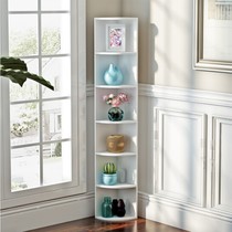 Floor-to-wall triangle cabinet corner cabinet living room corner corner cabinet ultra-thin storage combination rack corner cabinet