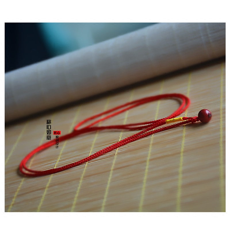 Call Heart Ruyi Artisan Red Rope Waist Chain Four Strands of Natural Sand Original Ore Gram Petty men and women of the year