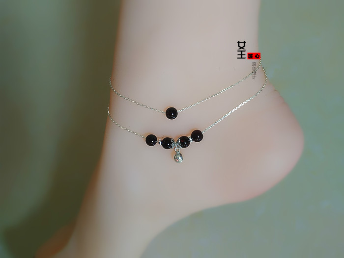 Chaine de cheville Femme en Argenterie - Ref 3104524 Image 8