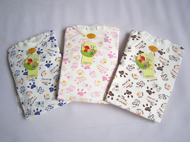 Full trăm trừ 30 bộ đồ lót trẻ em cotton bé trai đồ ngủ bé gái đồ lót dài tay điều hòa không khí quần áo bé mùa thu bộ đồ giữ nhiệt cho bé