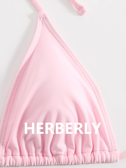 Herberly Swimwear for Women, Pure and Sweet, Makes You Look Fairer and Slimmer, Sexy Bikini, Hot Spring Vacation Skirt-Style Two-Piece Swimsuit