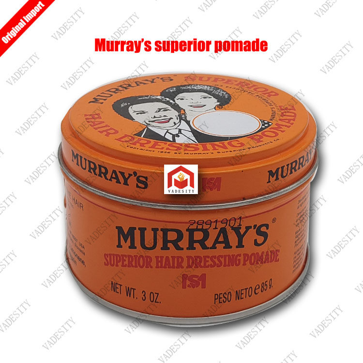 Vadesity murrays supérior hair dressing pomade American retro hair oil