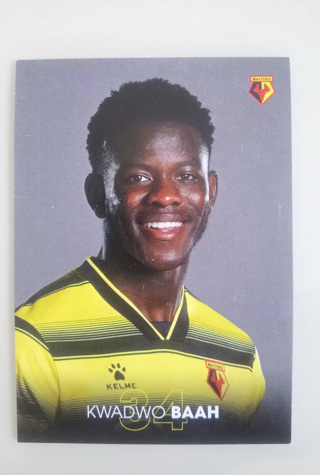Watford 21 22 season official white card