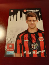 Joselu Spain Deportivo Real Madrid Hoffenheim Frankfurt Official Autograph Card