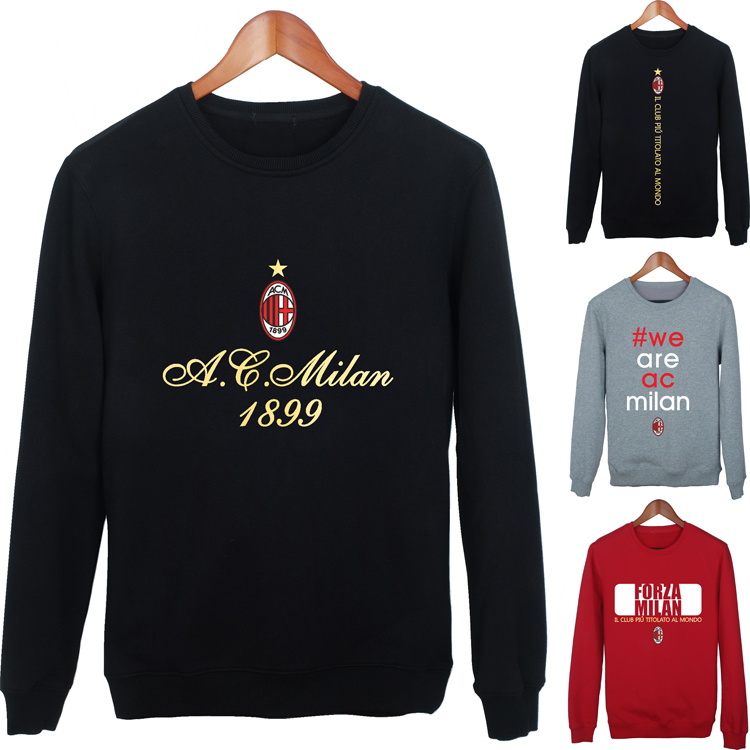 vsten original AC Milan Kayin Zagimartini round neckline thick cotton T long sleeve sweatpants thick cotton T