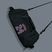 Черная сумка Kobe № 24 Цветная картина