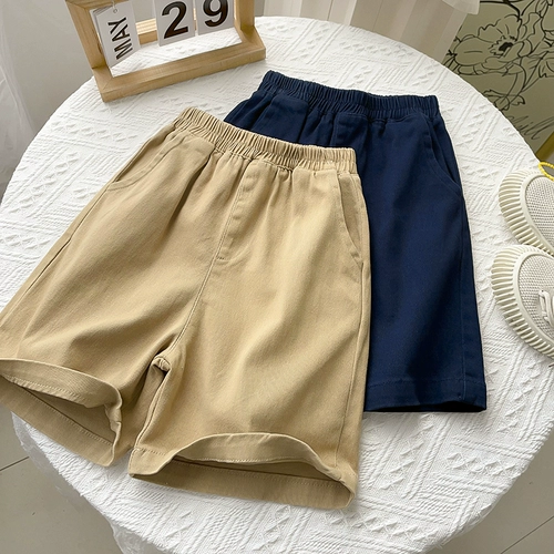 Шорты для мальчиков для школьников, хаки форма, детские штаны для детского сада