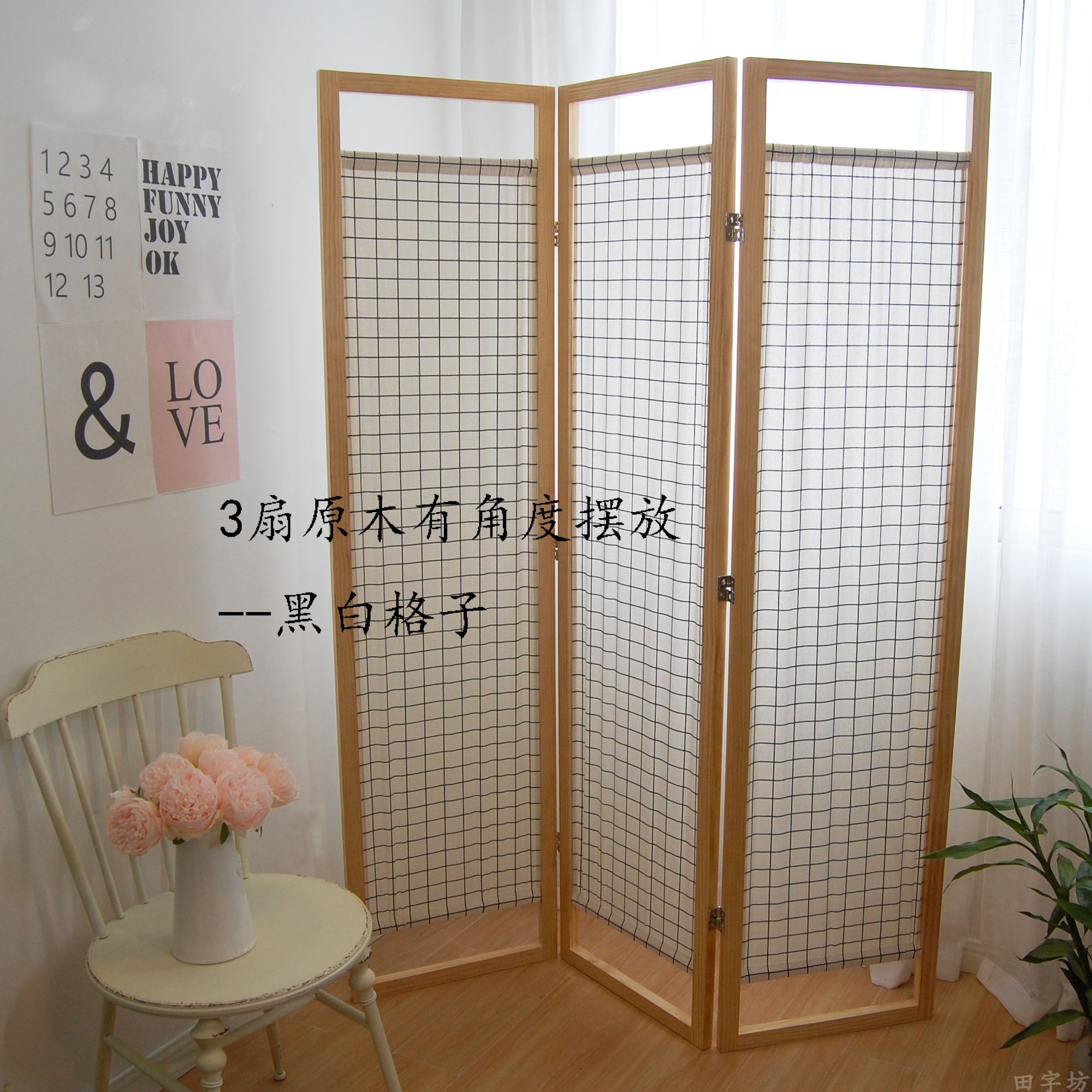 Gỗ rắn Bắc Âu đơn giản gấp màn hình màn hình phân vùng điện thoại di động nhà nhỏ căn hộ nhà hàng phòng ngủ làm đẹp nhà - Màn hình / Cửa sổ bức bình phong đẹp