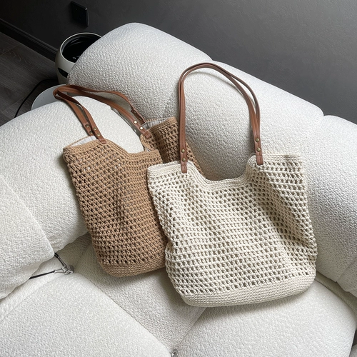 Брендовая пляжная сумка на одно плечо, Южная Корея