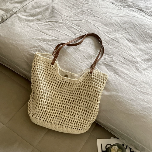 Брендовая пляжная сумка на одно плечо, Южная Корея