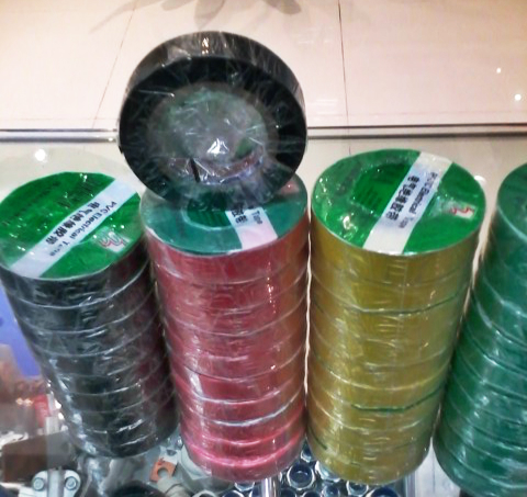 Environmentally friendly PVC electrical tape insulation tape 600 volts 80 degrees about 15 meters long