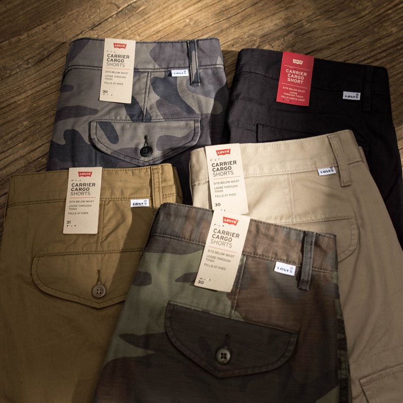 levi's workwear cargo shorts