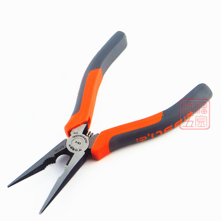 Flying Deer Industrial Grade Sharp Mouth Pliers 8 inch 6 inch tip Pliers Electrician Pliers Hardware Hand Grip Tool