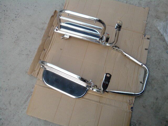 Apply to HJ125 - 18C for the modified thick side - pedal large shelf load rack